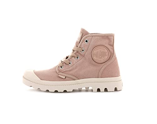 Image of Palladium Pampa Hi Men's Outdoor Boots | Hiking, Trekking & Riding Ankle Boots | Stonewashed Canvas, All-Season, Quick-Dry