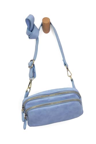 Image of Joy Susan Womens Fashion Purse Kylie Double Zip Sling Belt Bag