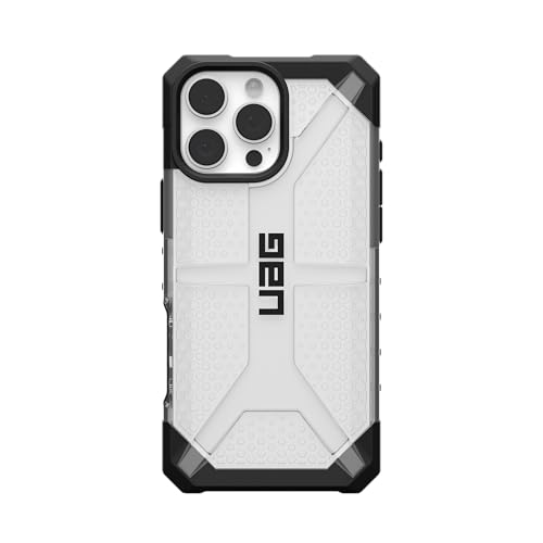 Image of Urban Armor Gear UAG Plasma Rugged Lightweight Slim Shockproof Protective Case /Cover Compatible with iPhone 16 Pro Max (6.9-Inch) (2024), Wireless Charging Compatible - Ice