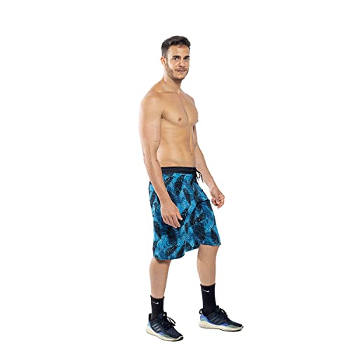 Kit 3 Bermuda Tactel Masculina Praia Surf com Bolso Estampada (44)