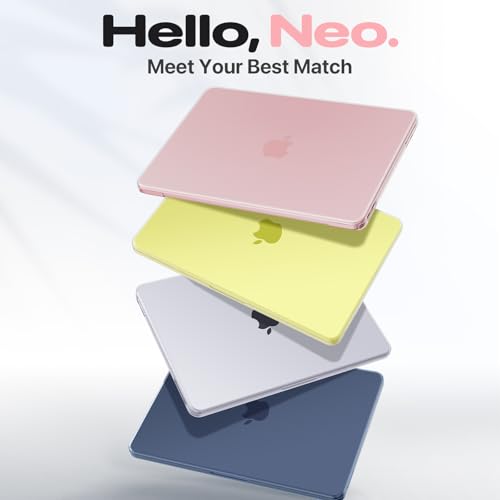 Image of Soonjet for MacBook Neo Case 13 inch 2026 Release Model A3404 (Blush Clear)