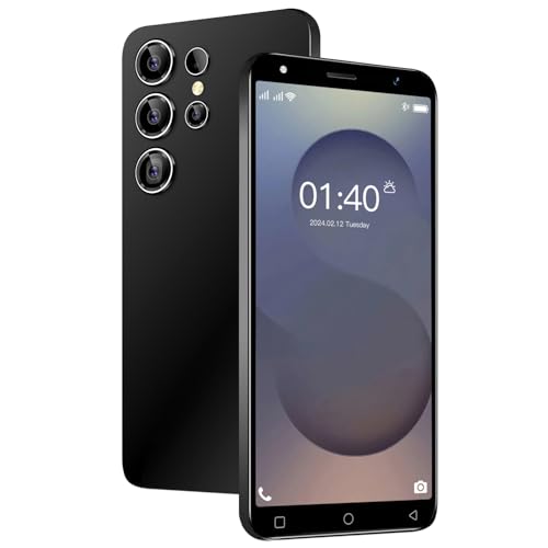 LatsYrs Unlocked 4G Smartphone with 5.0 inch HD INCELL Display, 16GB ROM【Expandable up to 128GB】, Dual SIM Dual Camera, WiFi,Bluetooth,FM,GPS Android Phone (Black)