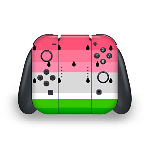 Peau autocollant Nintendo Switch OLED pour protéger des rayures de doigts - 5