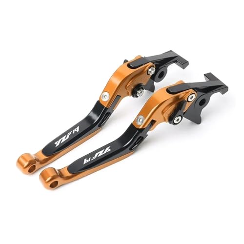 Palancas de embrague extensibles CNC con regulación de 6 niveles para YZFR1