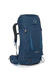 Osprey Kestrel Herren-Trekkingrucksack, 38L Large/X-Large, Atlas Blue