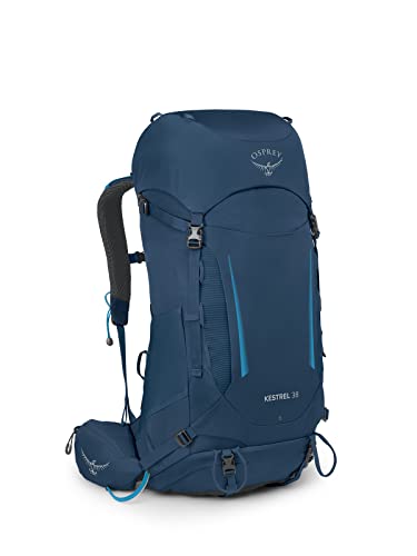 osprey kestrel 38l men39s backpacking backpack atlas blue lxl