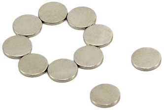 Diametral Magnetized N42 Neodymium Magnet Pack of 10 10
