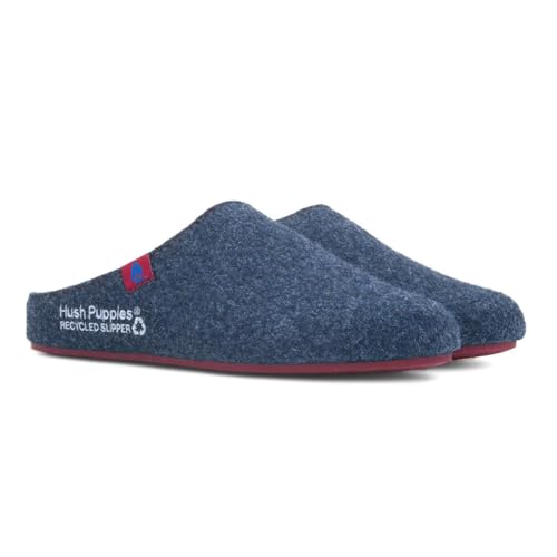 Hush Puppies Mens Ryder Slipper, Navy, 12 UK - Image 6