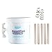 Sanfiyya Conjunto de Cera Dura Liddy brasileño extracción Facial de Cera Facial microondas calentado 150 g