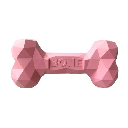 XFSRG Masticativi Per Cani Rosa Elegante Osso Di Cervi Lunga Durata Giocattolo Per Masticare Cani (Rosa)