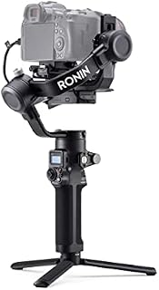 DJI RSC 2 Pro Combo, 3-Axis Gimbal Stabilizer for DSLR camera, Foldable Design, up to 3kg (6.6 lbs) Payload, Available for Canon/Sony/Panasonic/Nikon/Fujifilm, Carrying Case and Accessories, Black