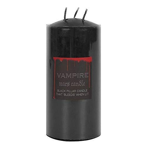 Bougie pilier Vampire Tears pour illuminer un autel mystique original