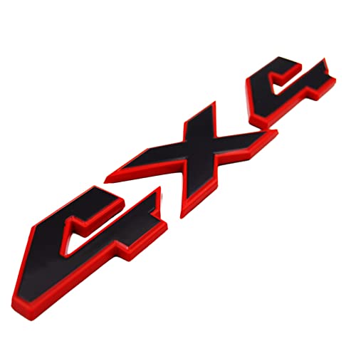 Image of 4x4 Emblem Badge with Pre-Adhesive for Ram 1500 2500 3500 4500 DS Laramie SUV Truck Tailgate Fender