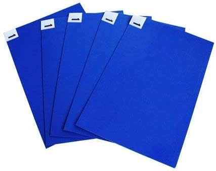 Trio Plus Sticky Tac Mats - 30 Sheets of Adhesive Floor & Carpet Protection Floor Protector