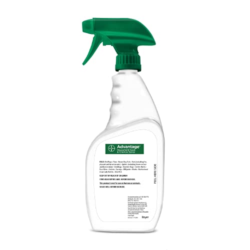 Advantage Flea, Tick, Dust Mite and Bed Bug Spot and Crevice Spray, 24 oz - Image 2