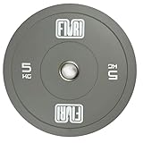 FIURI Discos Olímpicos Recubiertos de Caucho, 5 a 25 kg, Entrenamiento de Fuerza, Crossfit, Material Gimnasio, Gym