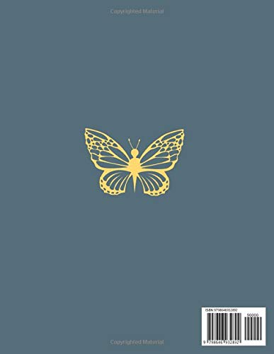 Check/ Debit Card Register: 8.5 X 11, 100 pages, Butterflies on blue background cover design 313C0O2YNdL. SL500 - Check/ Debit Card Register: 8.5 X 11, 100 pages, Butterflies on blue background cover design