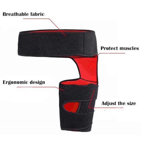 Soporte para cadera y muslo con compresión unisex miniatura 5