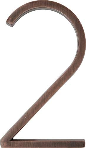 Hillman 844687 5-Inch Floating Mount House Bronze, Number 2
