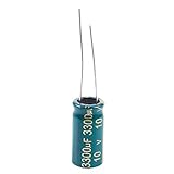 Tension nominal: 10V REFURBISHHOUSE 10V 3300uF Condensador de baja impedancia ESR