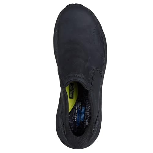 Skechers Uomo Slip-Ins Relaxed Fit: Conner - Rayne Sneaker In Nero, Taglia 45 - 2