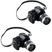 2Pcs 14 Scale Mini Camera Prop Ornament Vintage Camera Model, Miniature Digital Camera Mini Decoration Accessories Photography Props OrnamentStyle 4