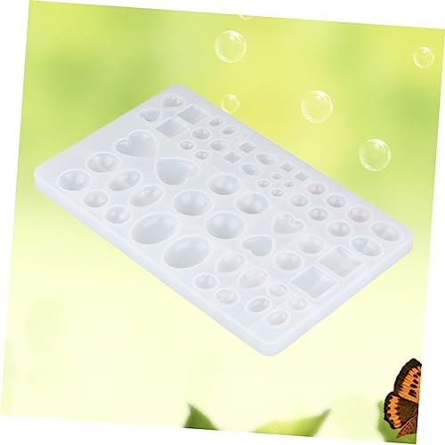 COHEALI 2 Pçs Moldes De Resina De Joias Moldes De Silicone Para Brinco De Resina Moldes De Resina Pa