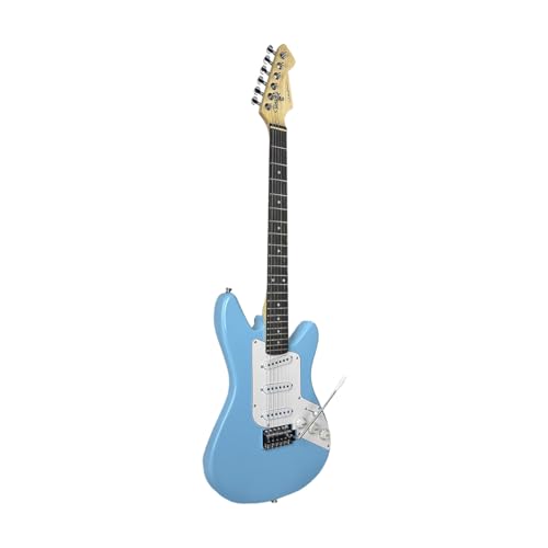 Guitarra Elétrica Valentine's - Modelo ST- Corpo em Alder - SSS - Blue Ocean - TV1954BO