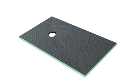 1400x800x40mm Wet Room Wetroom Shower Tray Kit with Waste