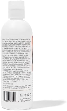 Forgotten Skincare Get It Bright Exfoliating Body Scrub for Dark Armpits, Bikini Area, and KP Bumps with Glycolic Acid, Pumice and Kaolin Clay