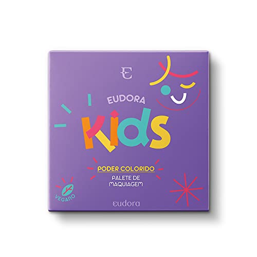 Eudora Kids Poder Colorido Palete de Maquiagem 7g