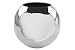 Produktbild FINK Vase für Tulpen Tulpenvase Moon - Metall vernickelt glänzende Silberne Oberfläche Deko Frühling H 13 cm