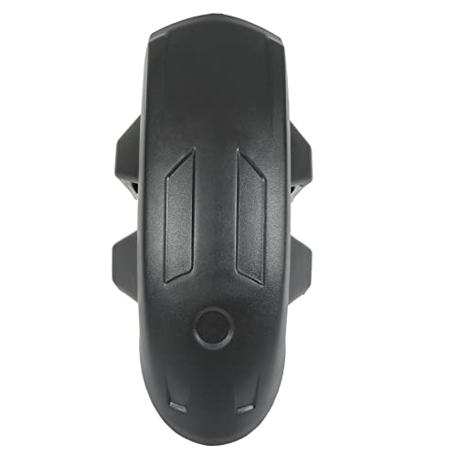 Image of Fydun Motorcycle Rear Mudguard ABS Metal Black Tire Splash Guard Universal Motorcycle Rear Tire Mud Flap for 12 to 18inch Wheels Hub