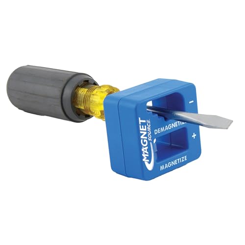 Master Magnetics Screwdriver Magnetizer-Demagnetizer - Blue, Pack of 4, 07524X4