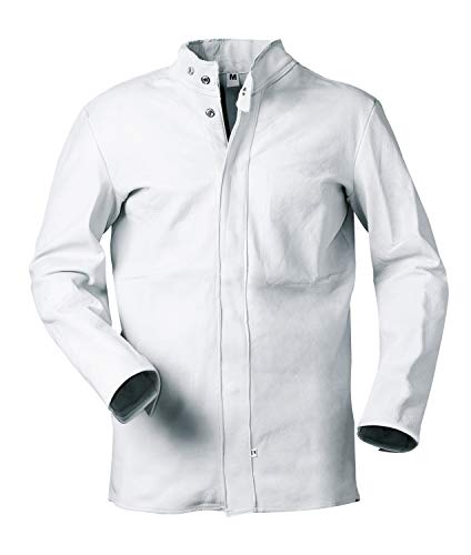 Veste de soudeurs,Plein cuir,Taille L, nature