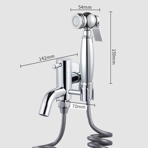 Kit grifo de bidet para WC de pared: la solución perfecta para renovar la higiene de tu baño 4