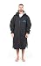 Lifeventure Langarm-Wickelmantel | Winddicht, wasserdicht, geruchshemmend behandelt, mit Fleece gefütterter Poncho-Mantel zum Schwimmen, Surfen, Camping