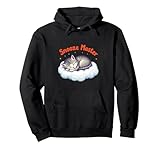 Photo Gallery snooze master cat lover nap appassionato felpa con cappuccio Photo Gallery snooze master cat lover nap appassionato felpa con cappuccio