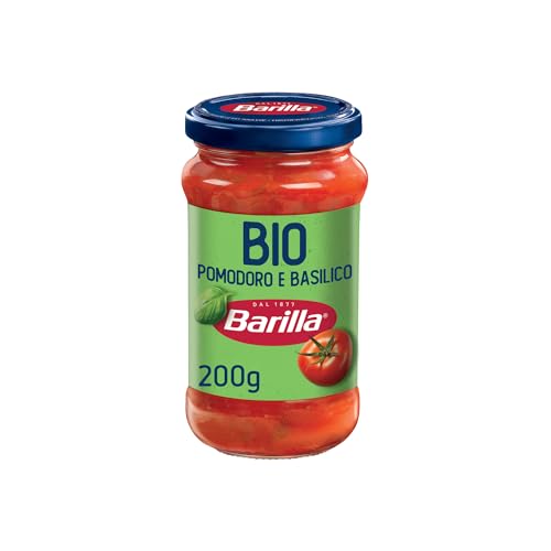 Barilla Pastasauce Basilico Bio, 8er Pack (8 x 200 g)