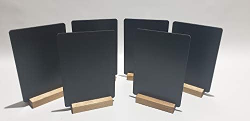 Chalkboard Blackboard Pub -Table Top A5 X 6 for Liquid Chalk + A Free Liquid Chalk Pen.