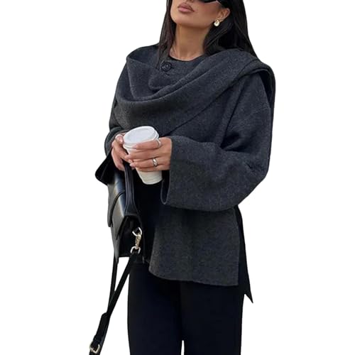 Damen-jacke mit v-ausschnitt