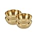 Miska na sos do maczania, mini miska ze spodkami ze stali nierdzewnej, 4 szt. Okrągłe naczynia do przypraw, miska do maczania sushi Talerze przystawek (złote) Sanzh