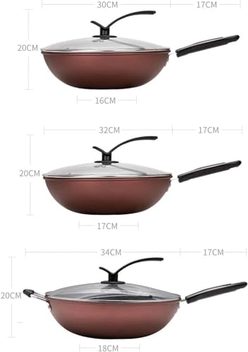 Wok con Tapa Antiadherente 32 cm miniatura 2