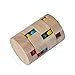 Produktbild EUROtops Knobelzylinder aus Holz  Geduldspiel für Erwachsene und Kinder, Holzpuzzle mit bunten Kugeln, Denkspiel und Logiktrainer