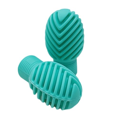 Pack of 2 Flexible Silicone Drumstick Tip Covers for Percussion Instruments Protects Drumsticks from Wear and Tear