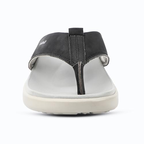 Image of Medifeet Men's Leather Thong Slippers