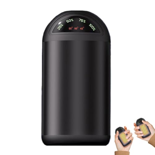 Calentador De Manos Portátil, Calentador Portátil Recargable Para Clima Frío, Calentadores Eléctricos Con Batería Externa, Para Acampar Senderismo Actividades Invernales Fútbol Golf Deportes Desplazam