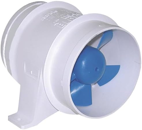 Rule In Line Marine Bilge Blower, Slip On Connections, Efficient ...