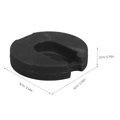 Base Redonda de Hierro MAGICLULU 90x20 mm Pack 2 2