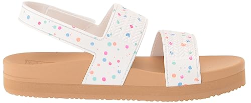 Image of REEF Girls Toddler /Little Kid Water Vista Platform Sandal, Water Friendly, Adjustable Strap
